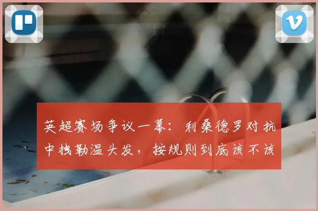 英超赛场争议一幕:利桑德罗对抗中拽勒温头发,按规则到底该不该直红?雷速评审团带你解读